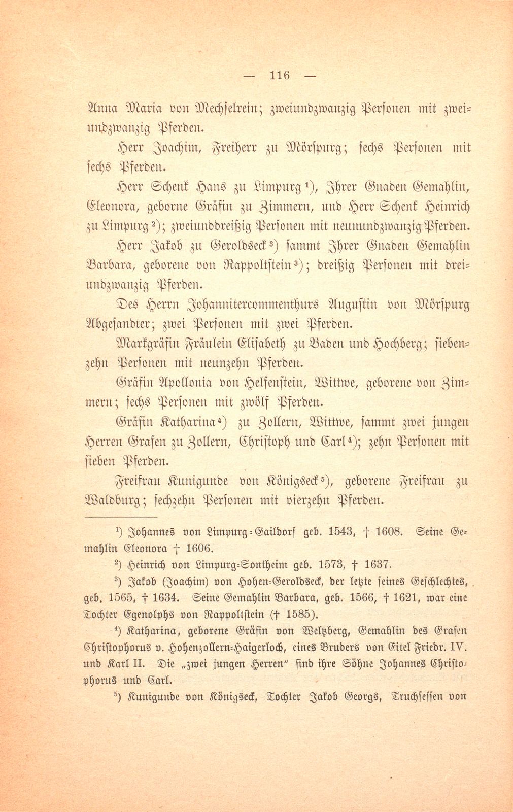 Felix Platters Schilderung der Reise des Markgrafen Georg Friedrich zu Baden und Hochberg – Seite 13