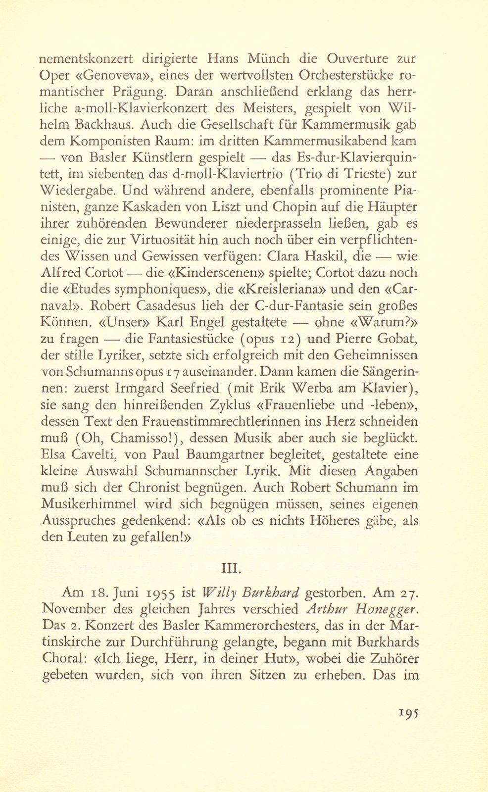 Das künstlerische Leben in Basel – Seite 5