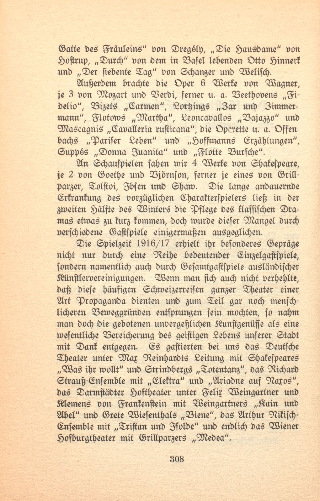 Das künstlerische Leben in Basel vom 1. November 1916 bis 31. Oktober 1917 – Seite 2