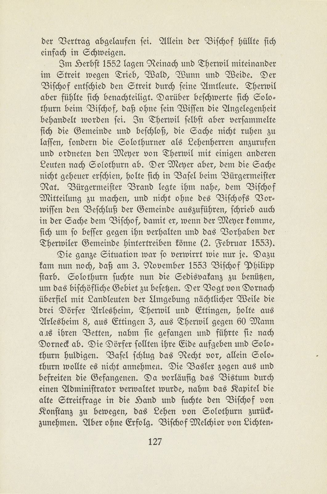 Therwil und Ettingen in der Zeit der Reformation und Gegenreformation – Seite 21