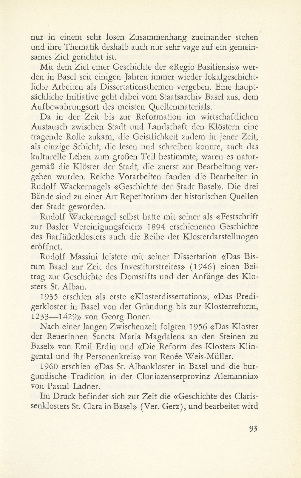 Die Klöster im mittelalterlichen Basel – Seite 3