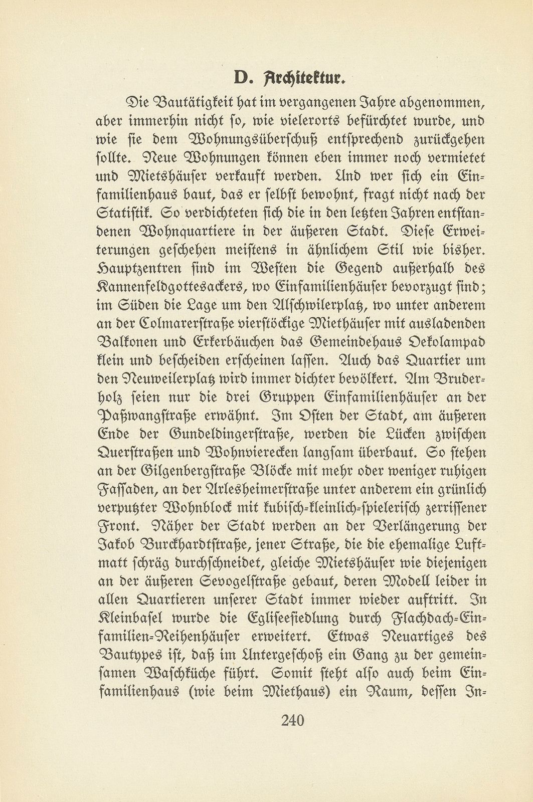 Das künstlerische Leben in Basel vom 1. Oktober 1932 bis 30. September 1933 – Seite 1