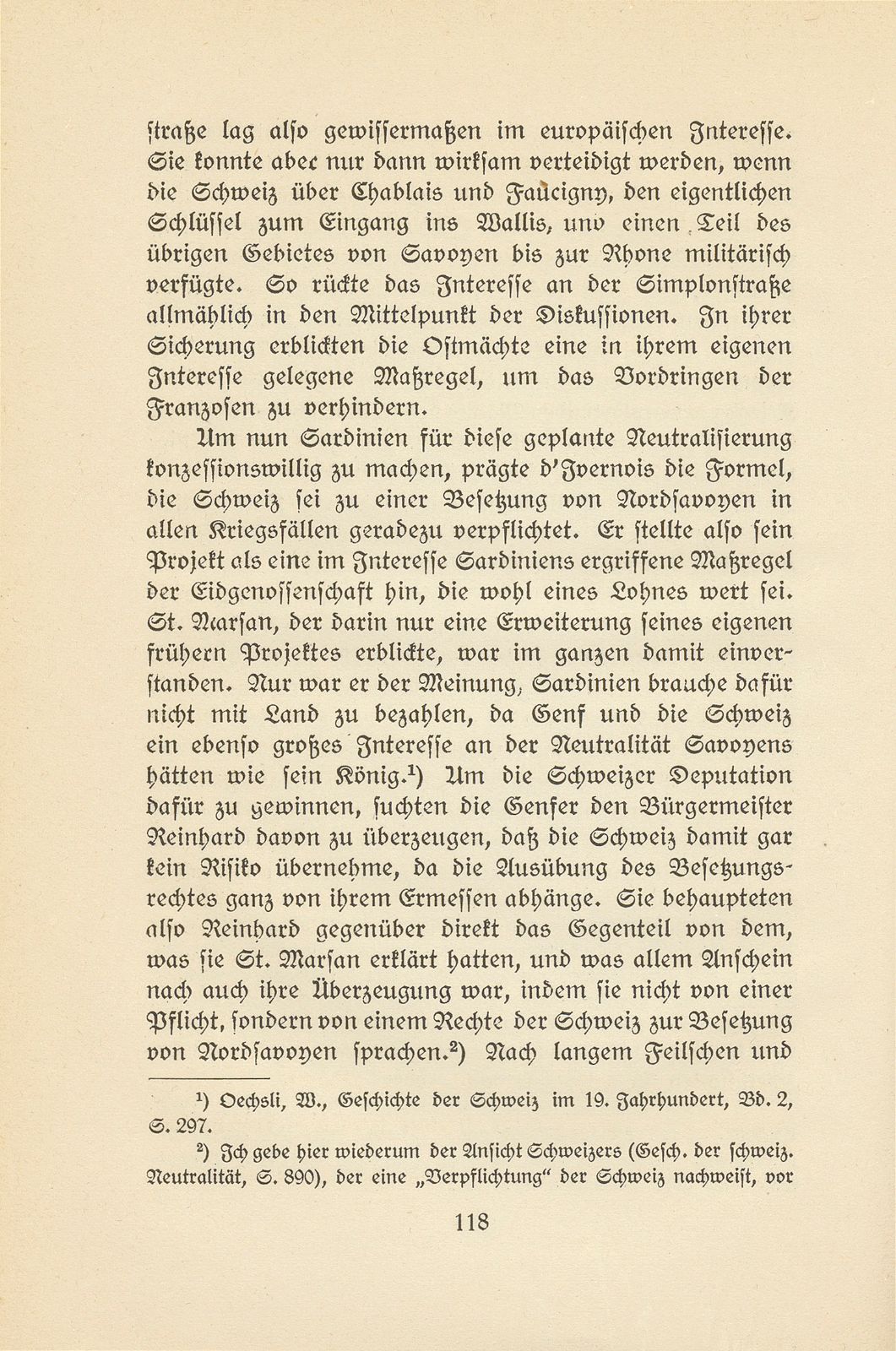 Zur Geschichte der Zonen von Gex und von Hochsavoyen – Seite 32