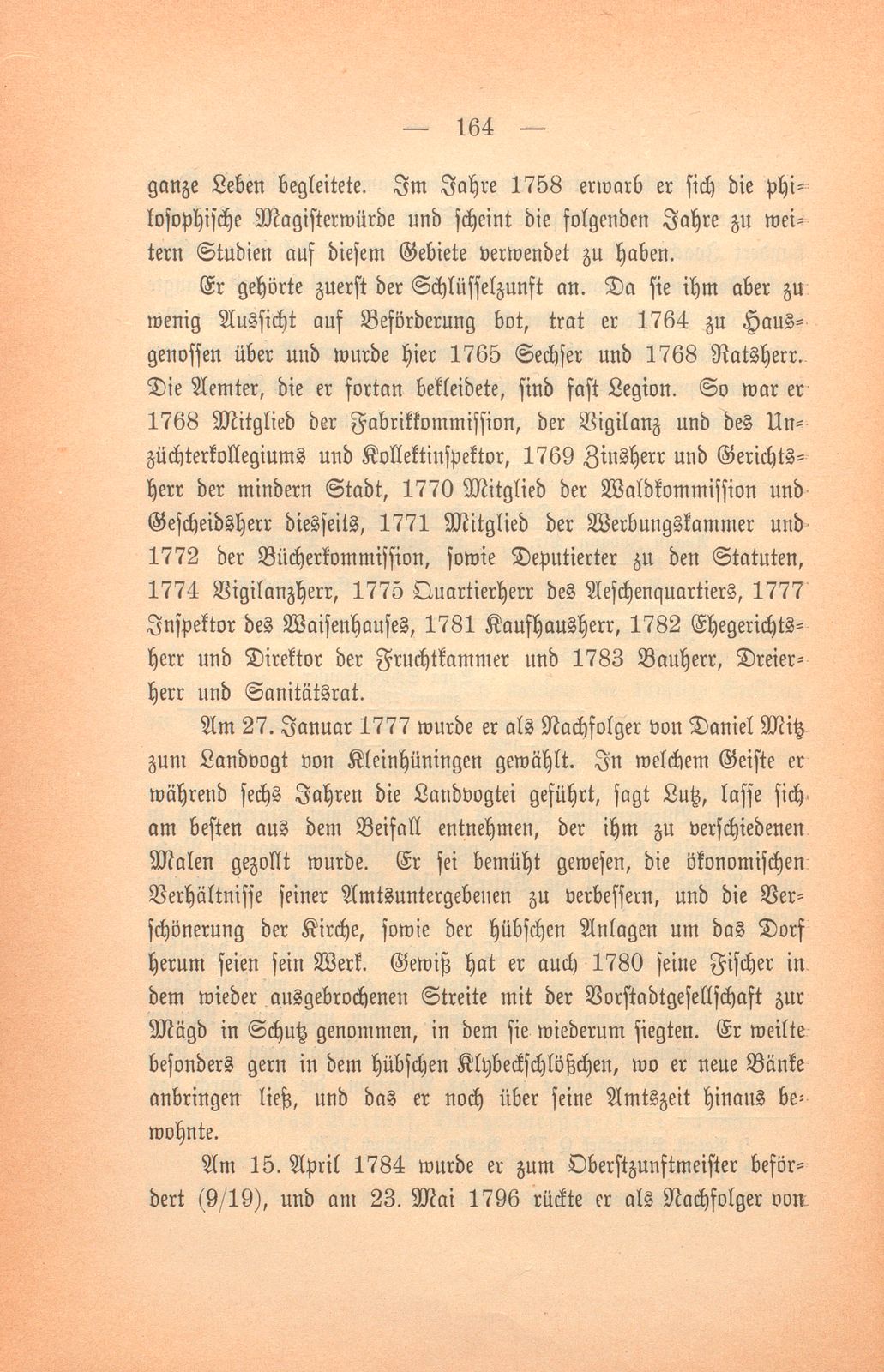 Stadt und Landschaft Basel in der zweiten Hälfte des 18. Jahrhunderts – Seite 41