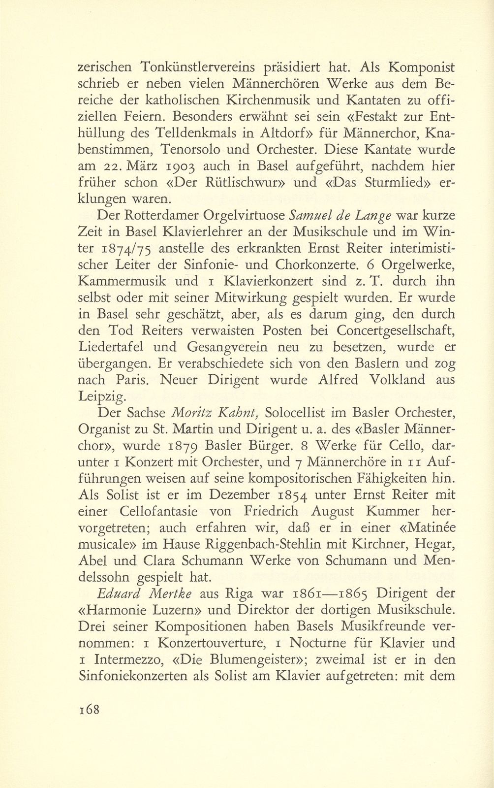 Schweizerische Musik im Basler Konzertleben früherer Zeit – Seite 23