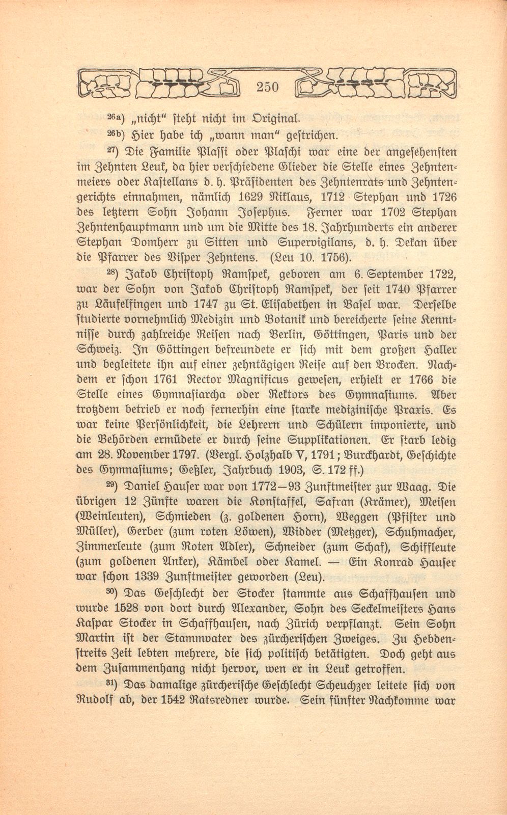 Beschreibung einer Badereise, die der Schultheiss von Liestal, Joh. David Hebdenstreit, anno 1775 mit seiner Frau nach Leuk gethan. (War damals 53 Jahre alt.) – Seite 37