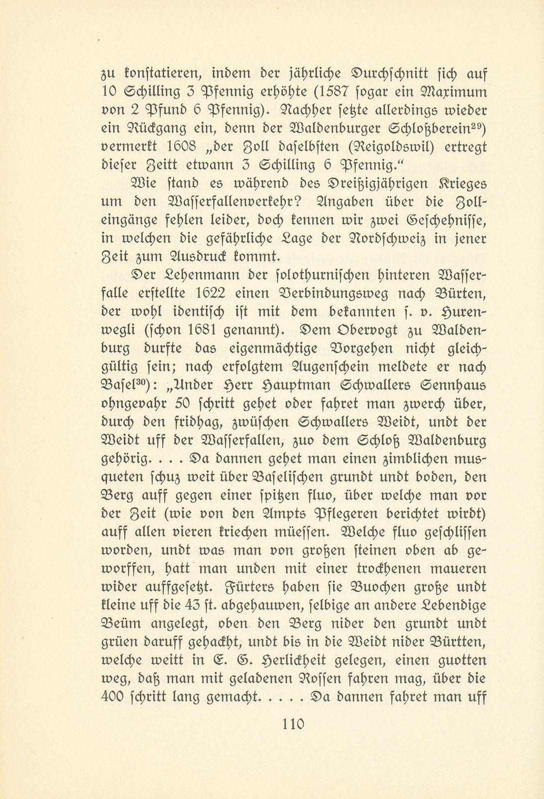 Der Wasserfallenweg, ein vergessener Juraübergang – Seite 14