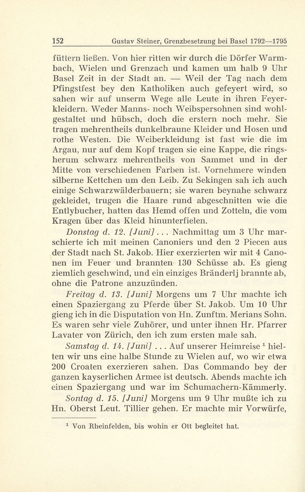 Grenzbesetzung bei Basel im Revolutionskrieg 1792-1795 – Seite 51