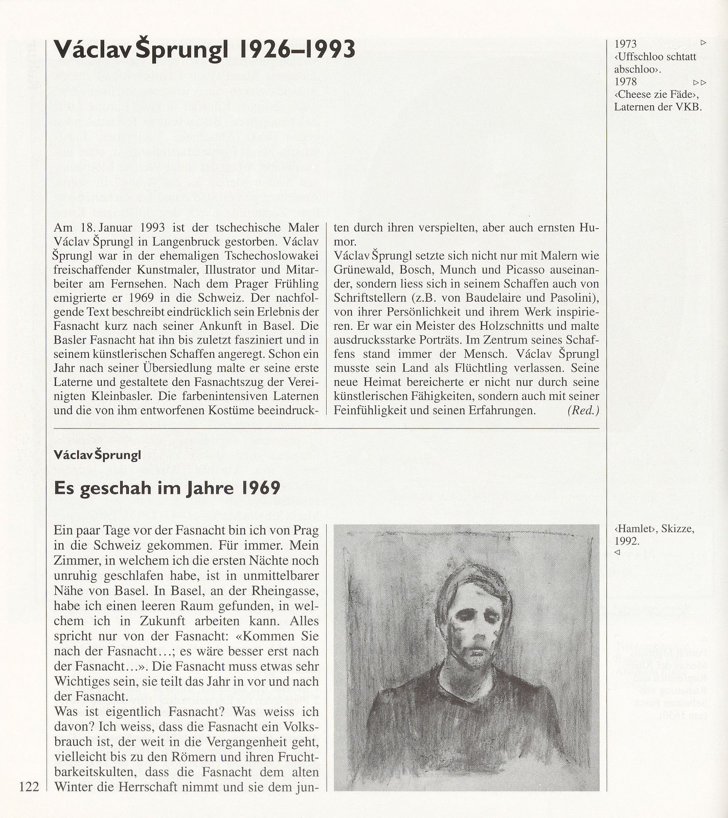 Vaclav Sprungl 1926-1993 – Seite 1