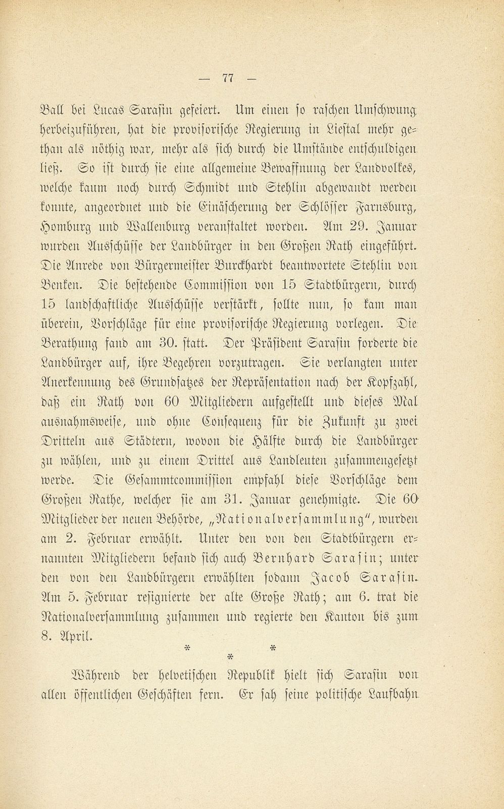 Bürgermeister Hans Bernhard Sarasin (1731-1822) – Seite 10