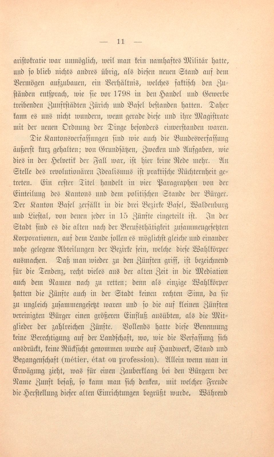 Zwei Basler Verfassungen aus dem Anfang unseres Jahrhunderts – Seite 11