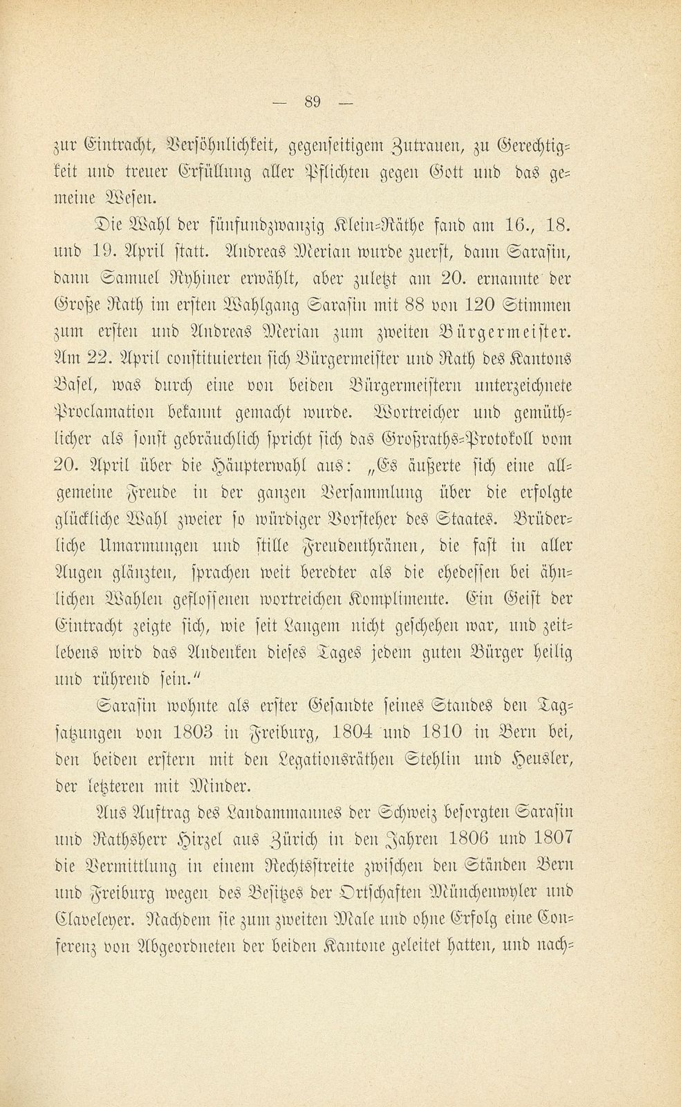 Bürgermeister Hans Bernhard Sarasin (1731-1822) – Seite 22