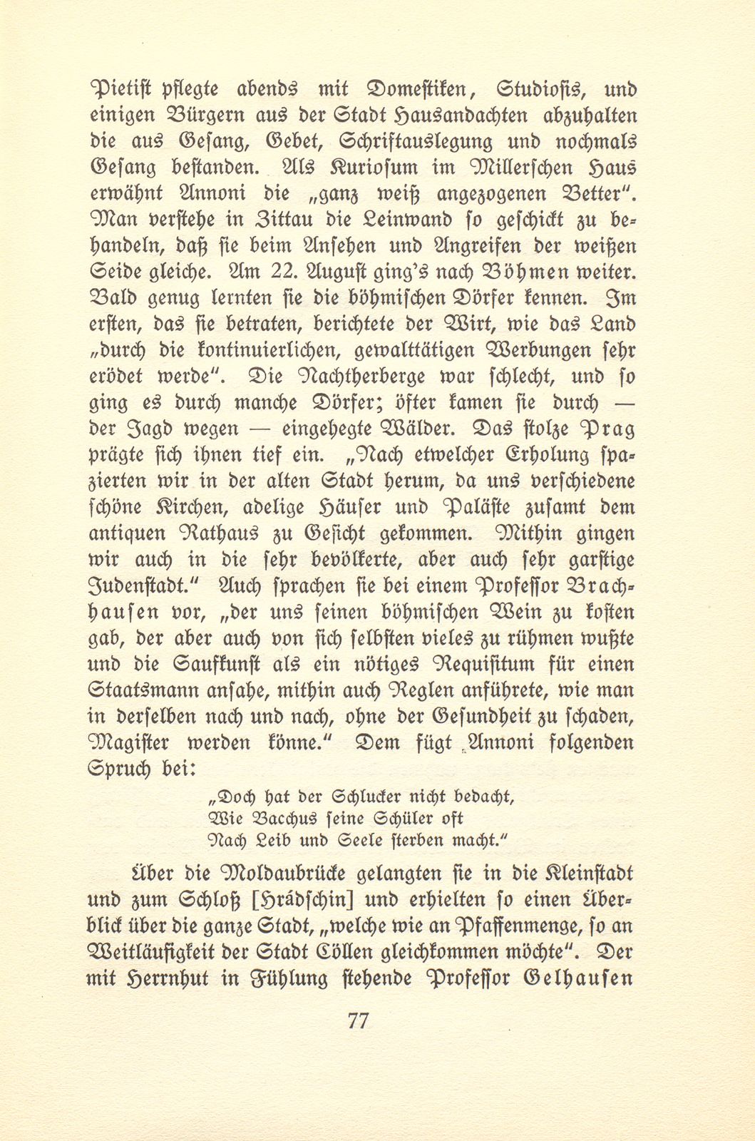 Aus den Wanderjahren des Hieronymus Annoni (1697-1770) – Seite 34