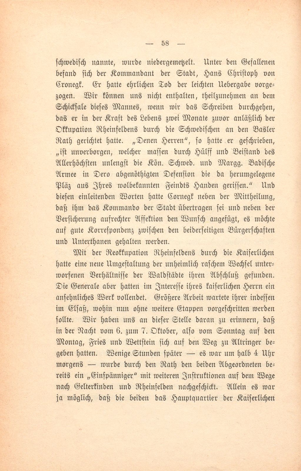 Der Durchmarsch der Kaiserlichen im Jahre 1633 – Seite 19