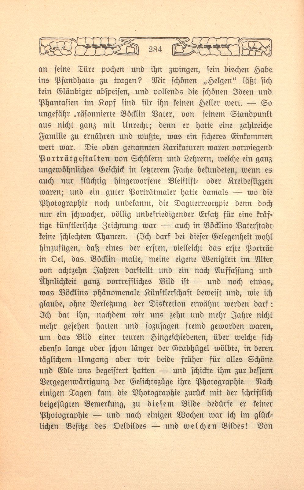 Aus Böcklins Lehrjahren. Nach Mitteilungen eines Freundes – Seite 3