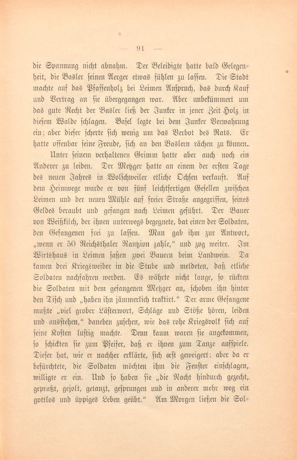 Biel-Benken im dreissigjährigen Kriege – Seite 19