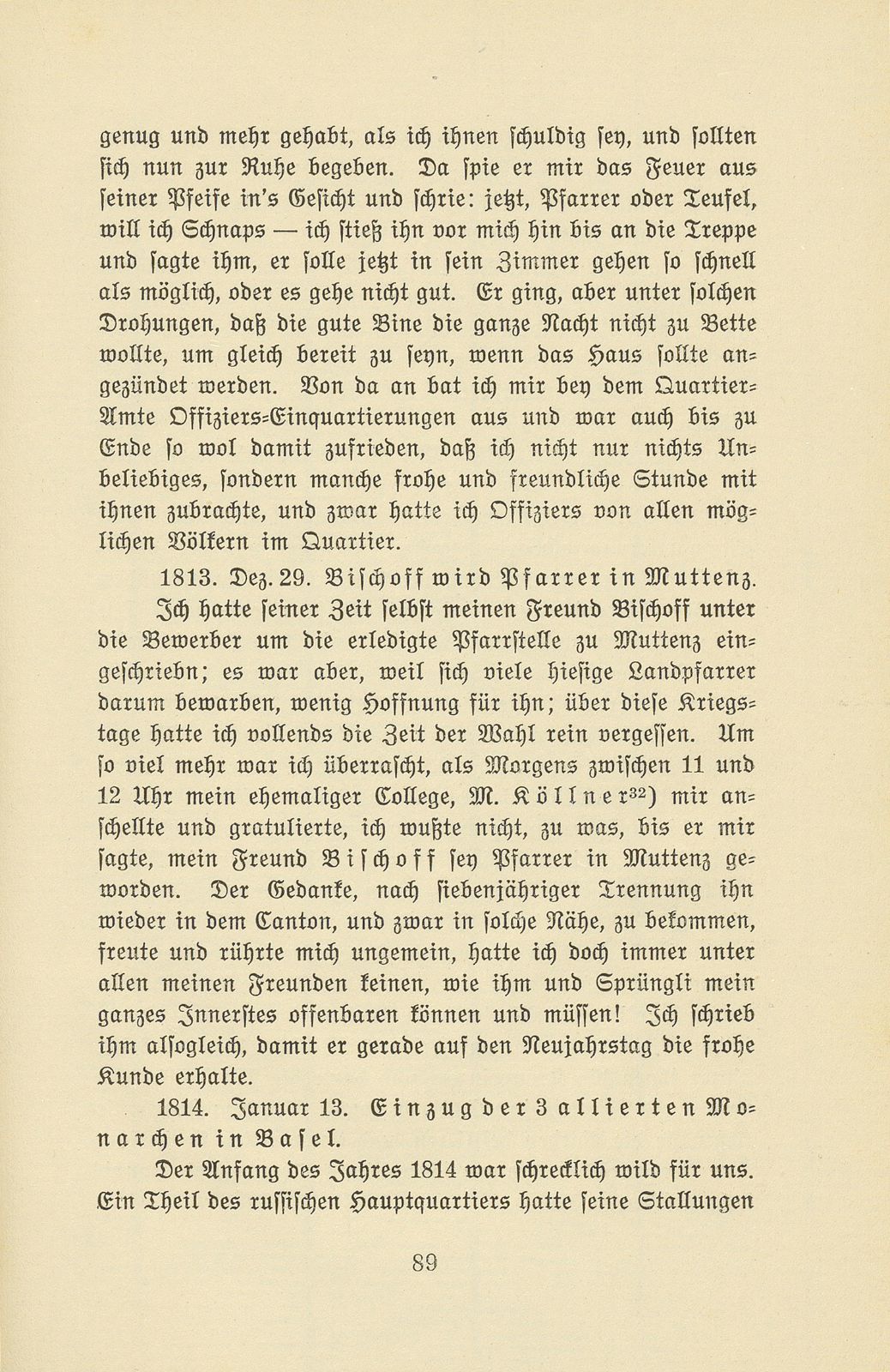 Aus den Aufzeichnungen von Pfarrer Daniel Kraus 1786-1846 – Seite 37