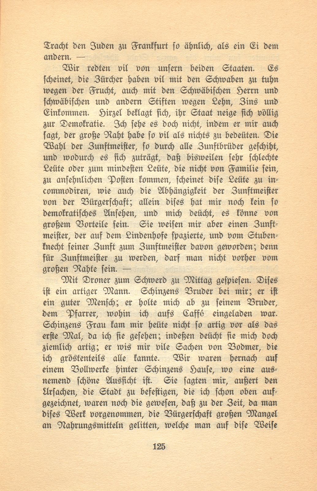 Isaak Iselins Reisetagebuch 1754 – Seite 30