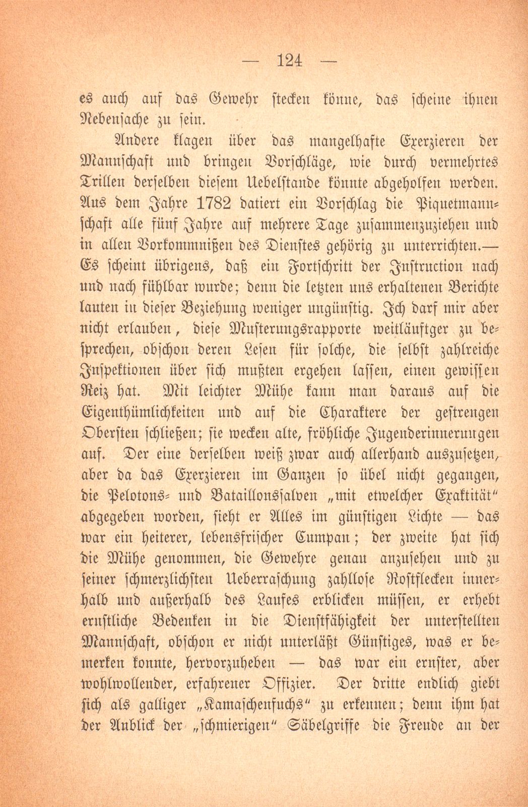 Über das baslerische Militärwesen in den letzten Jahrhunderten – Seite 46