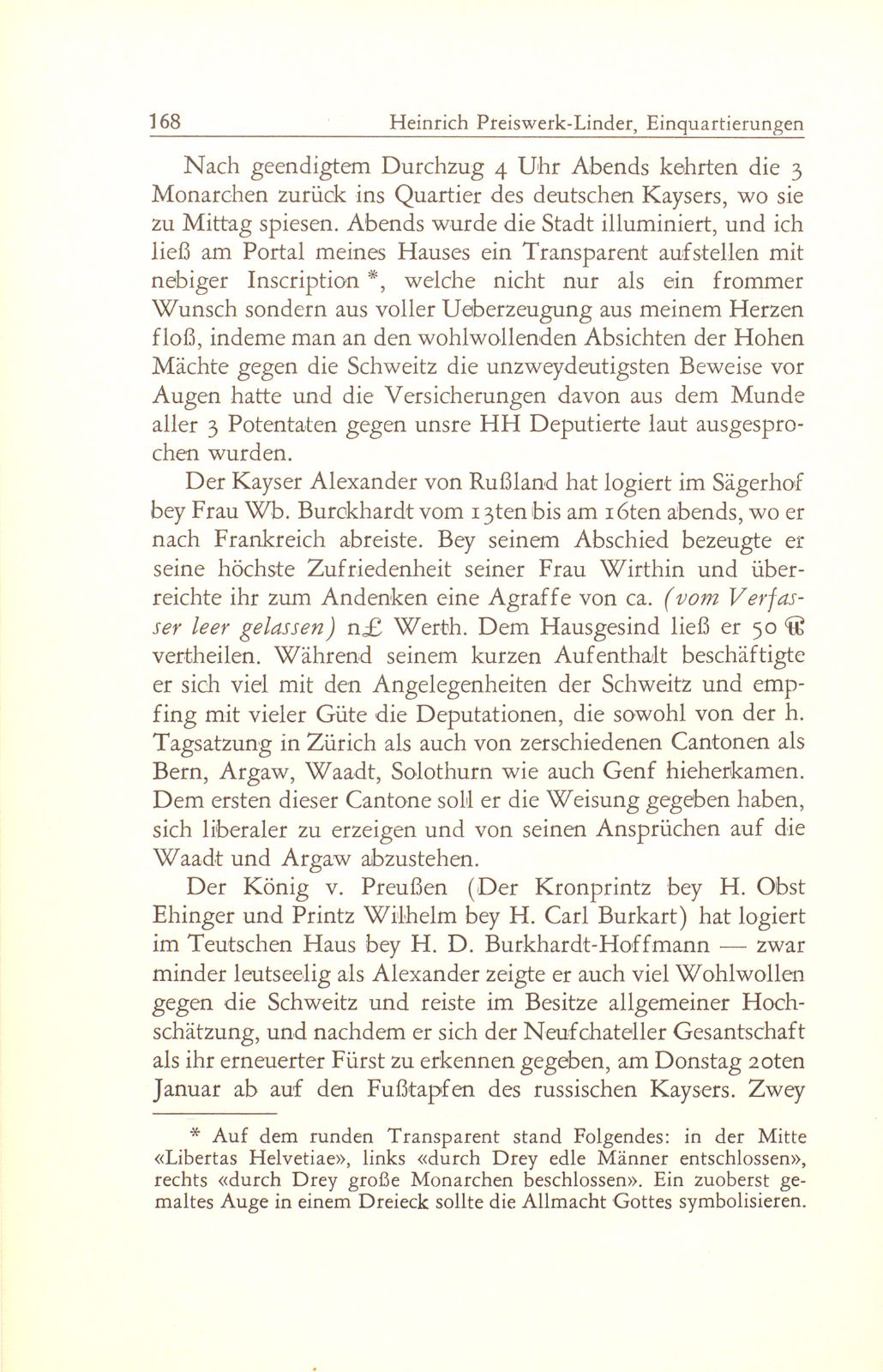 Einquartierungen im Württemberger Hof in den Jahren 1813 bis 1815 – Seite 6