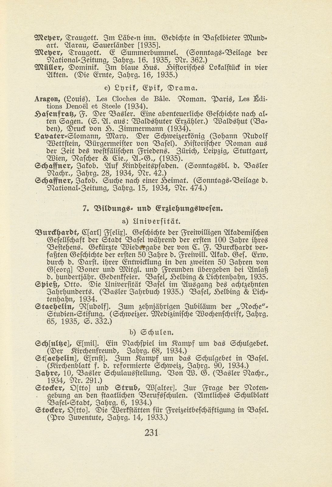 Basler Bibliographie 1935 – Seite 8