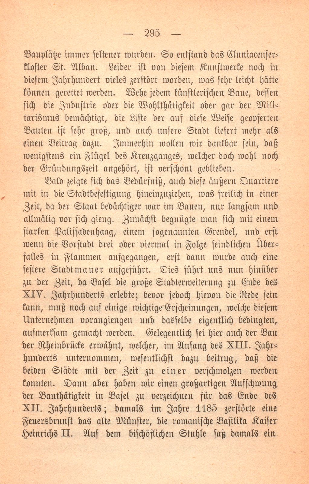 Basels Baugeschichte im Mittelalter – Seite 13