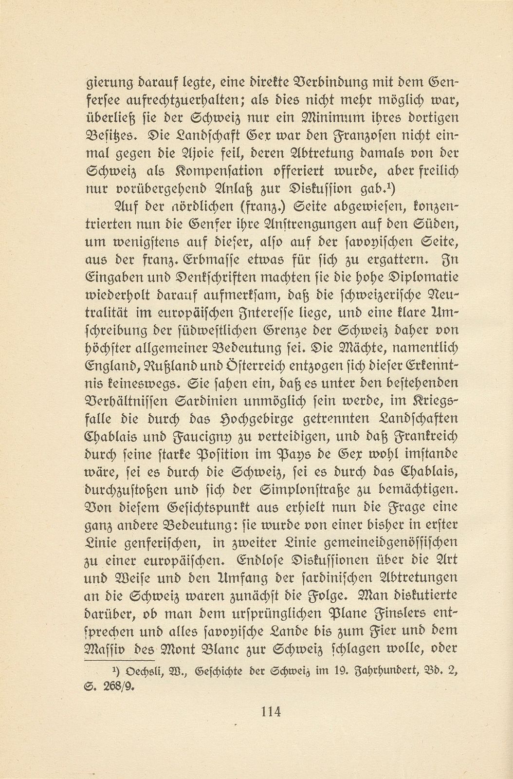 Zur Geschichte der Zonen von Gex und von Hochsavoyen – Seite 28