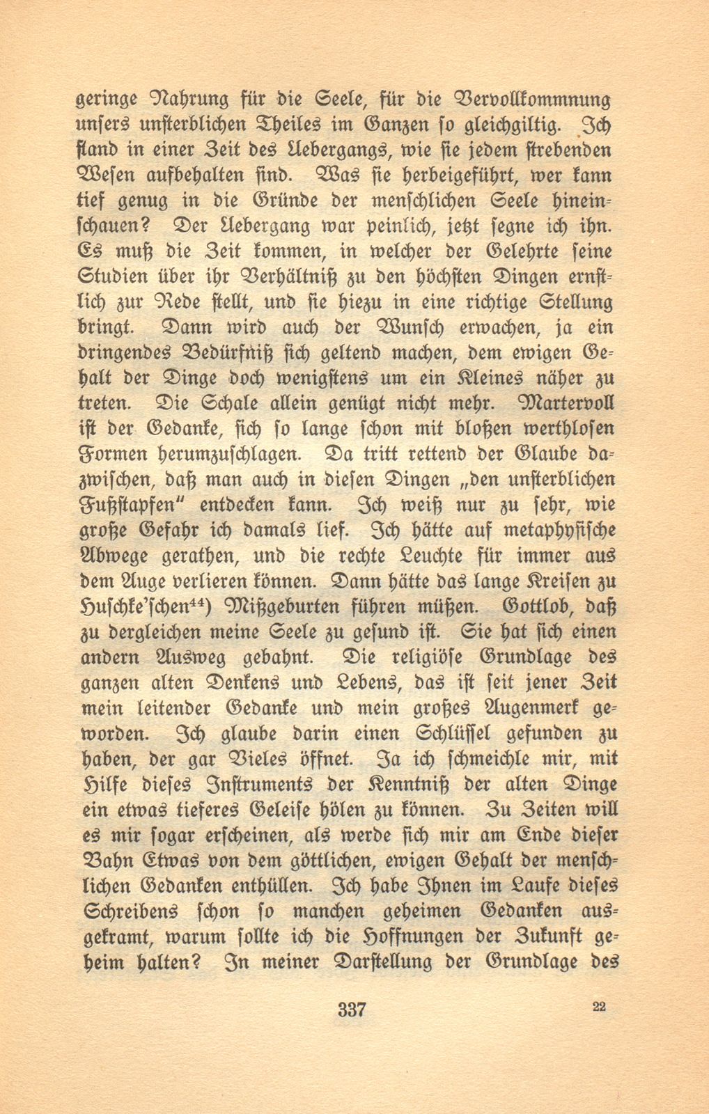 Autobiographische Aufzeichnungen von Prof. Johann Jakob Bachofen – Seite 45