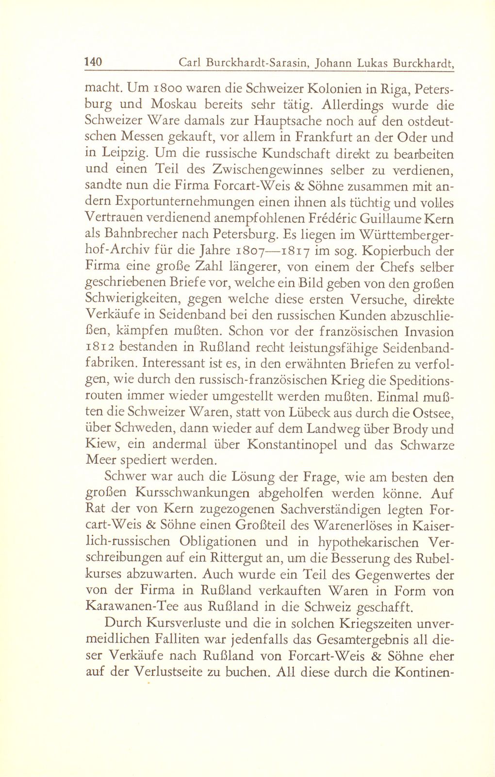 Johann Lukas Burckhardt, Grosskaufmann in Moskau (1773-1836) – Seite 5