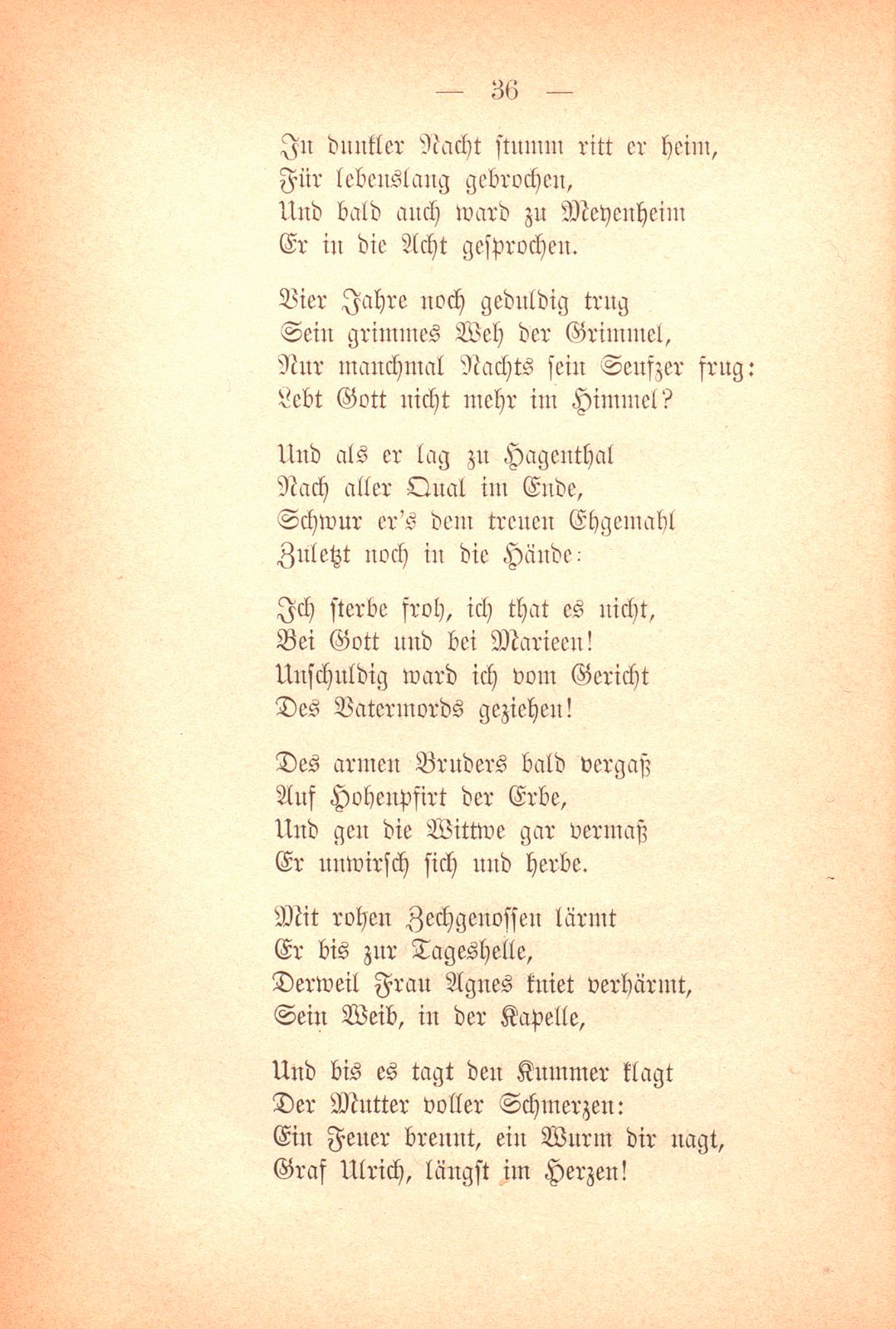 Graf Ulrich's Beichte [Gedicht] – Seite 5