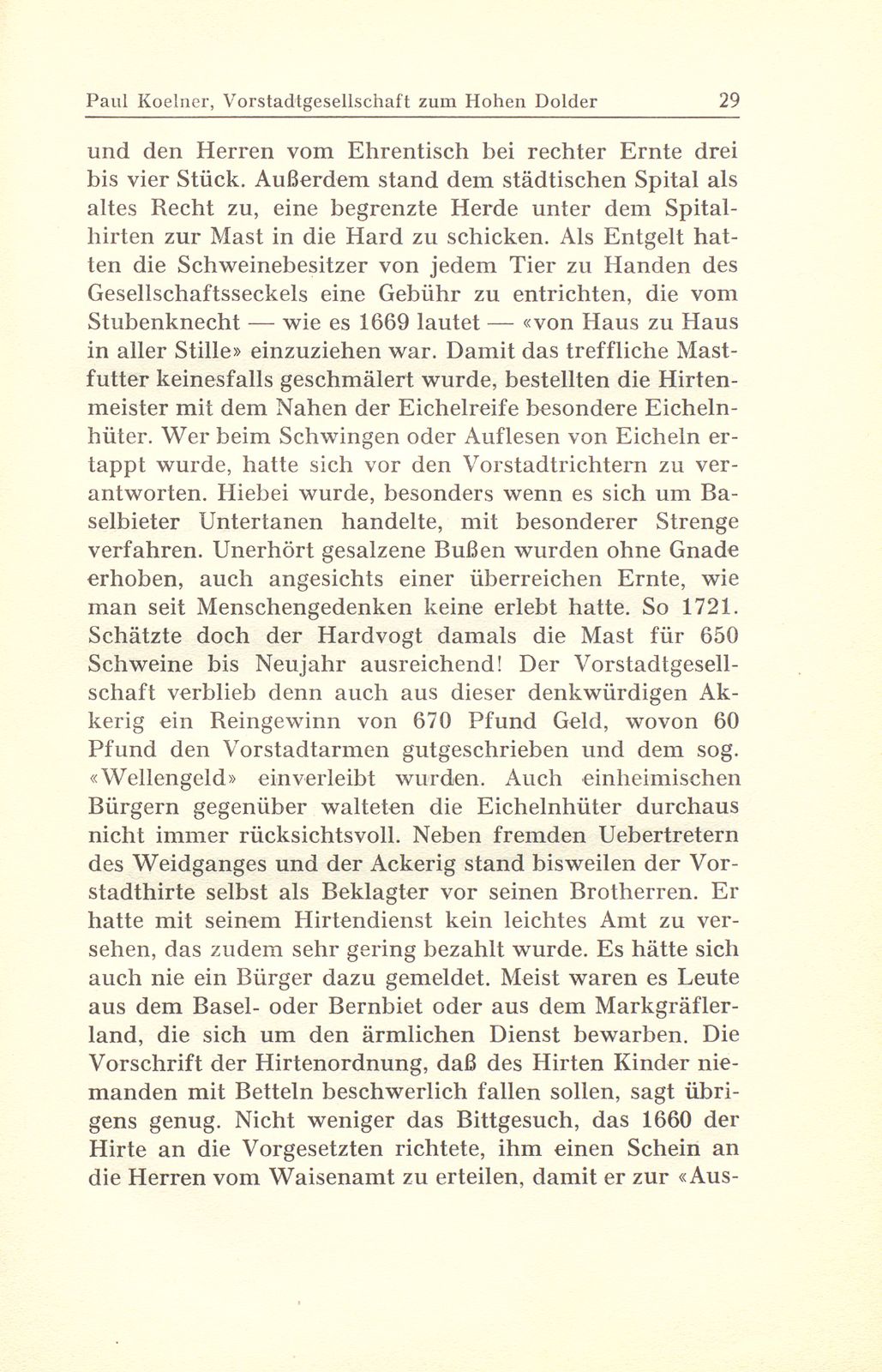 Aus der Gerichtspraxis der Vorstadtgesellschaft zum Hohen Dolder – Seite 13