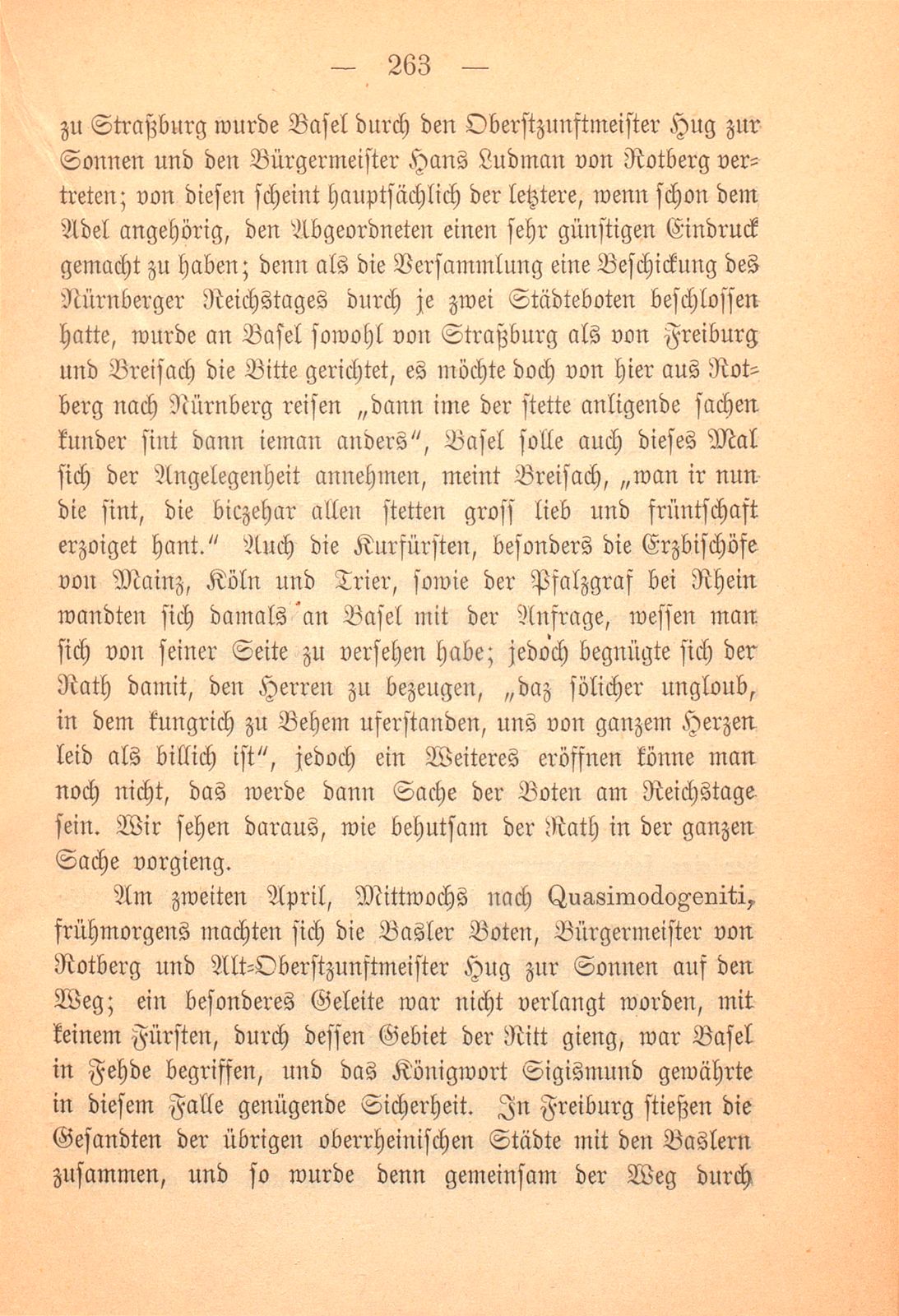 Der Antheil Basels an dem Hussitenkrieg von 1421 – Seite 4