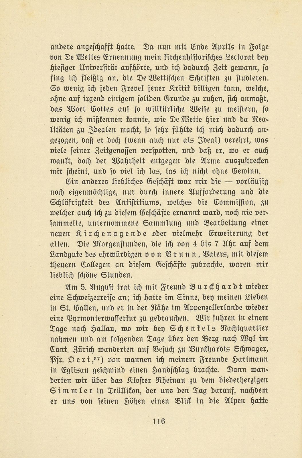 Aus den Aufzeichnungen von Pfarrer Daniel Kraus 1786-1846 – Seite 64