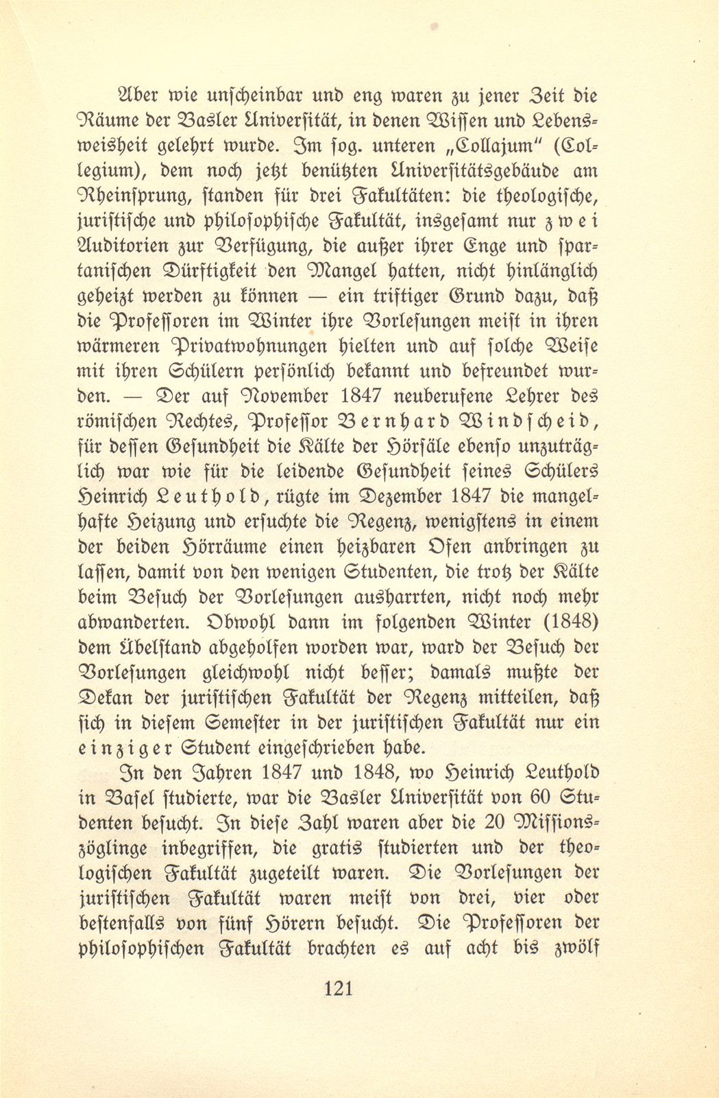 Der Dichter Heinrich Leuthold als Student an der Universität Basel – Seite 9