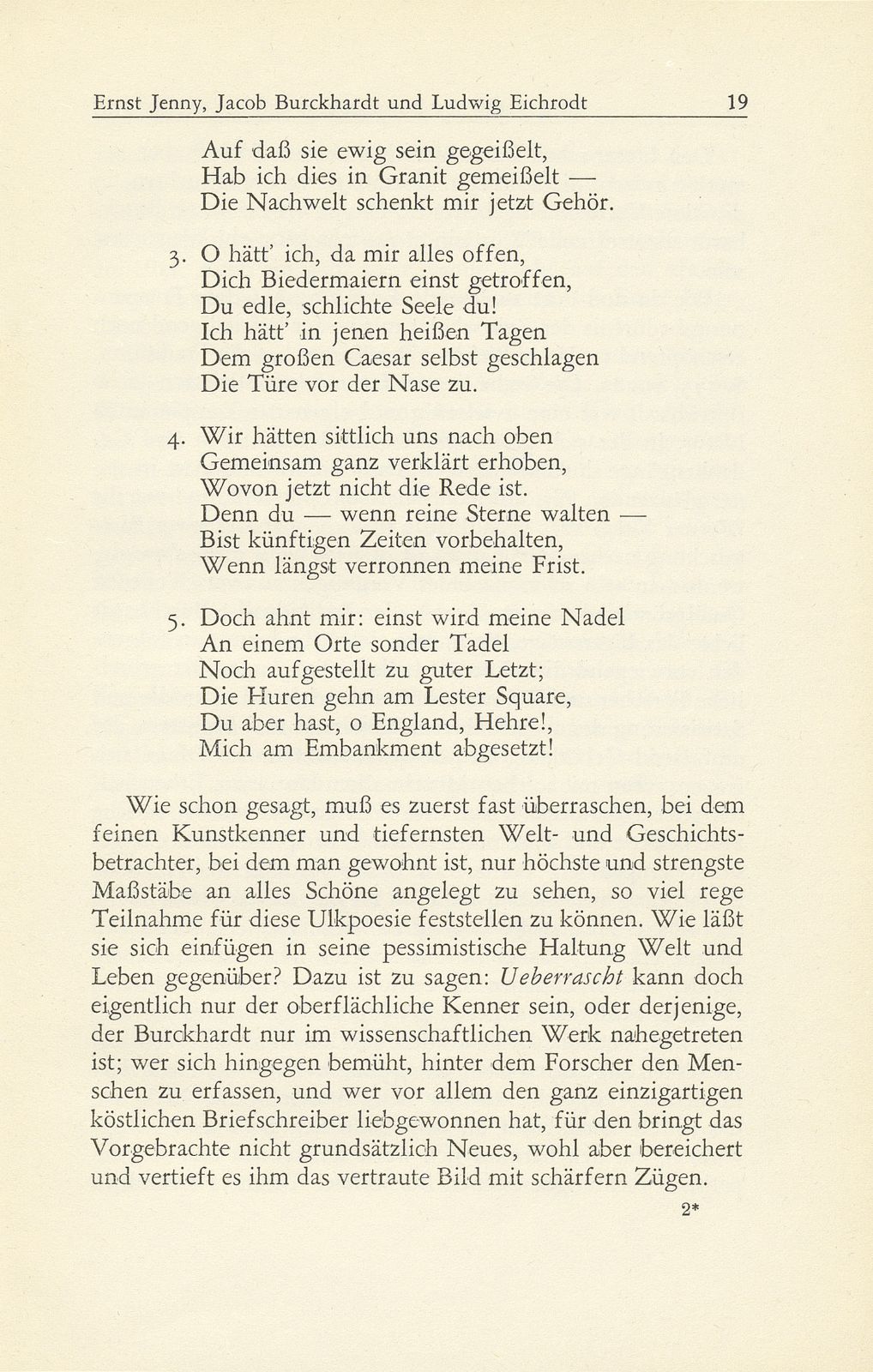 Jacob Burckhardt und Ludwig Eichrodt, der Erfinder des Biedermeier – Seite 13