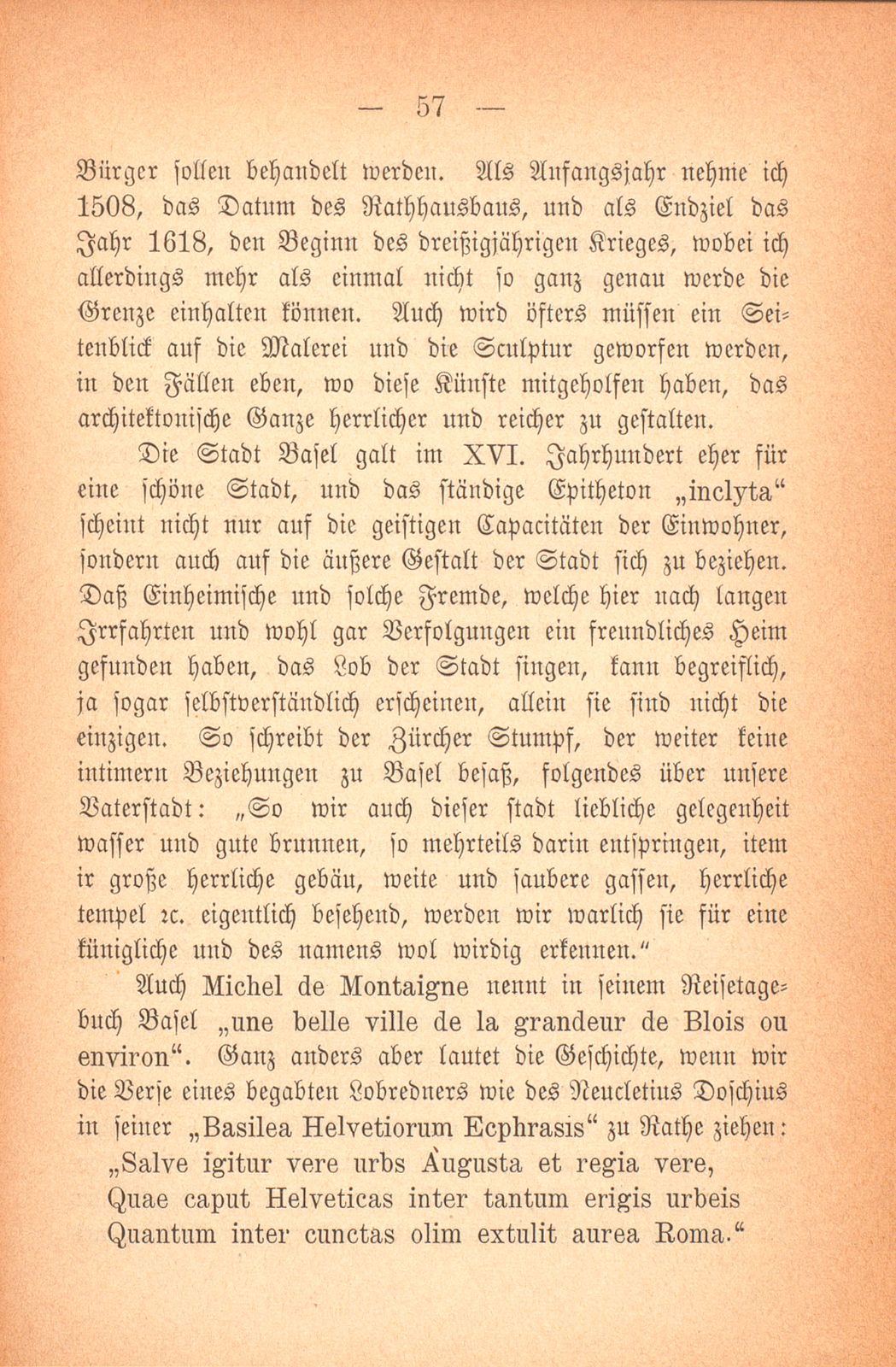 Baugeschichte Basels im XVI. Jahrhundert – Seite 6