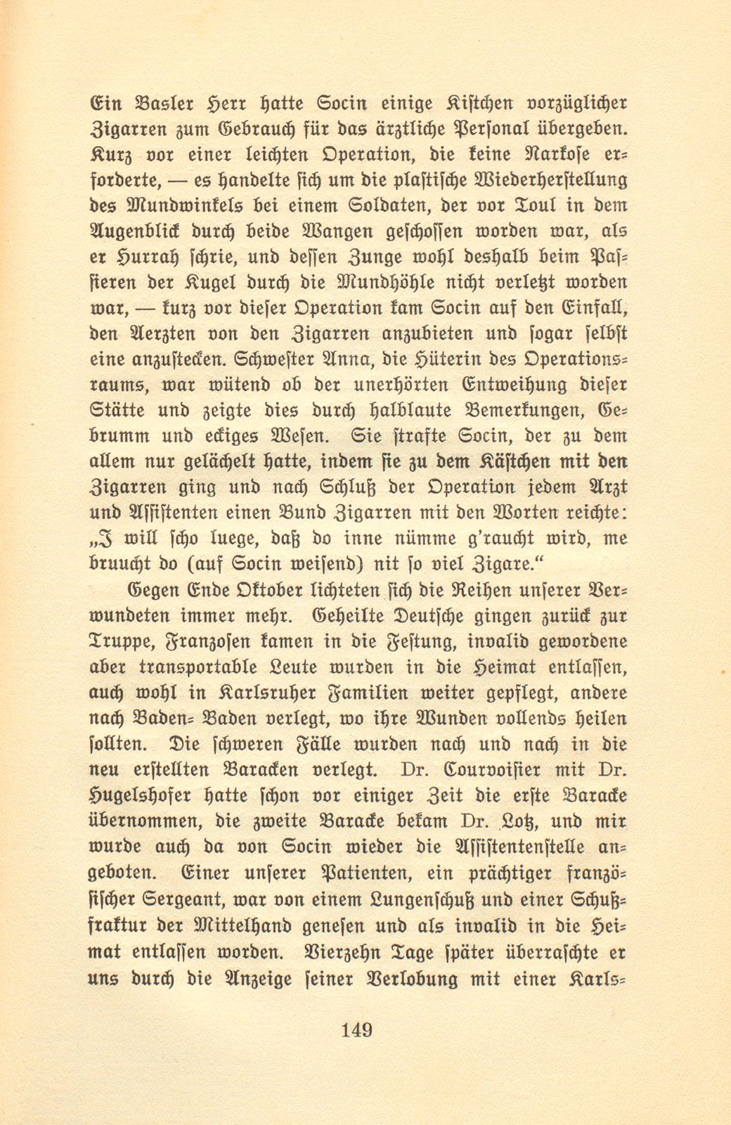 Lazaretterinnerungen aus dem Kriege 1870/71 – Seite 39