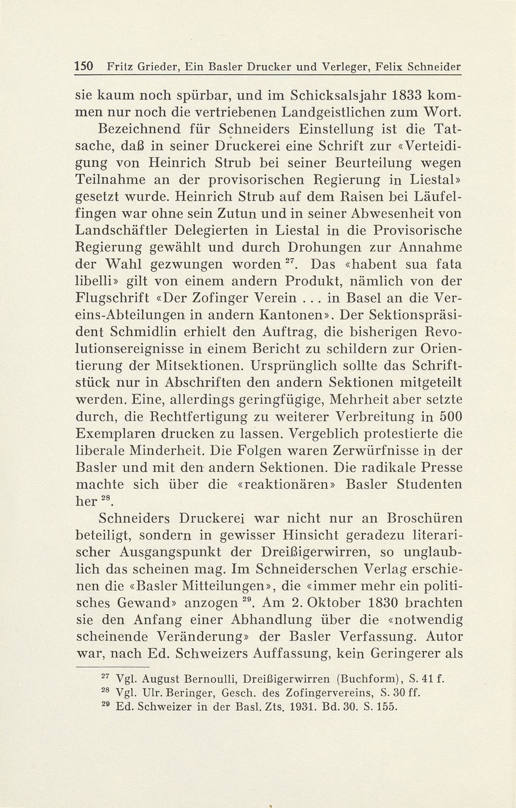 Ein Basler Drucker und Verleger im Dienste des Pietismus: Felix Schneider (1768-1845) – Seite 29