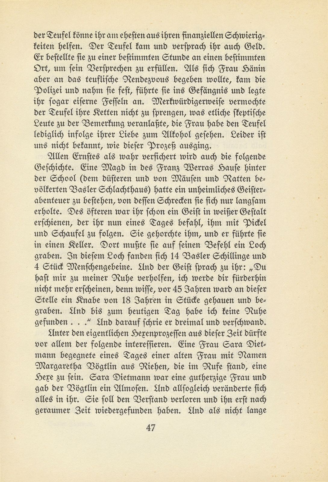 Hexen- und Gespenstergeschichten aus dem alten Basel – Seite 18