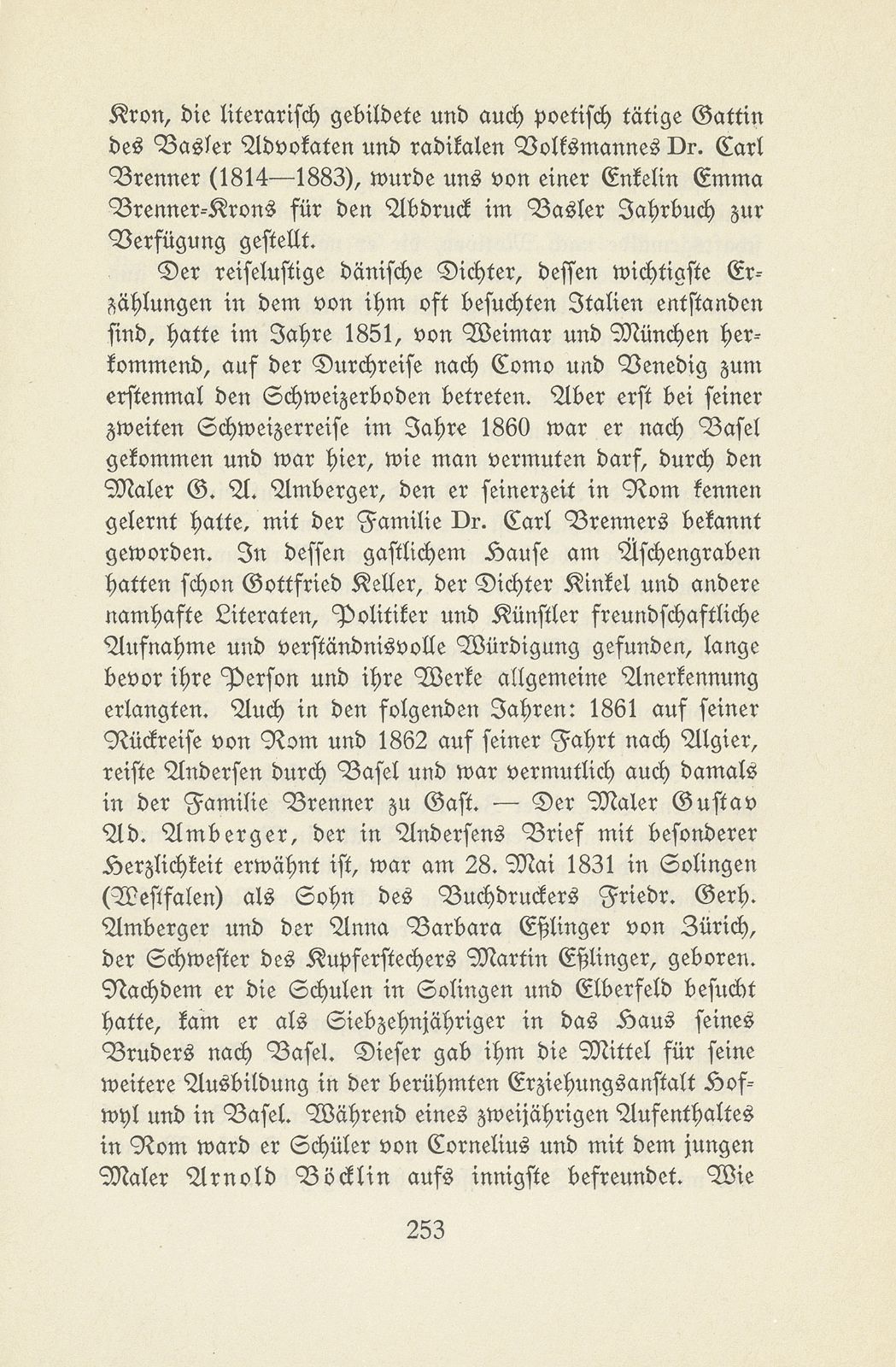 Ein Brief des Märchendichters Hans Christian Andersen an Emma Brenner-Kron – Seite 4