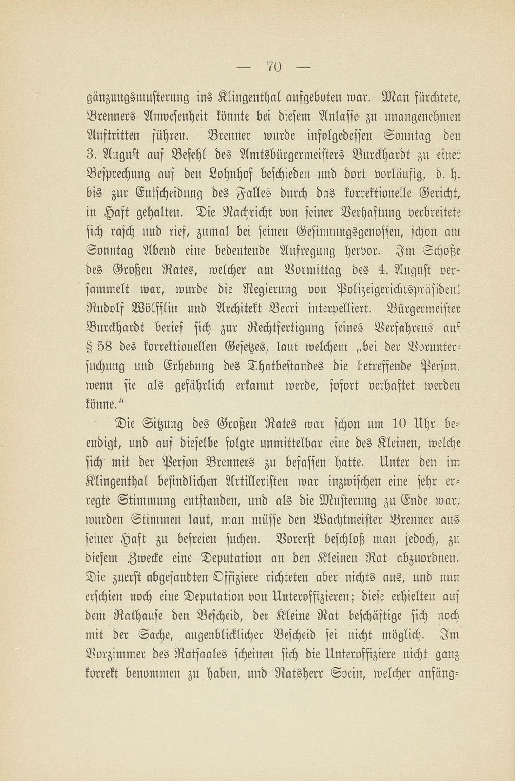 Basel zur Zeit der Freischarenzüge und des Sonderbunds – Seite 26