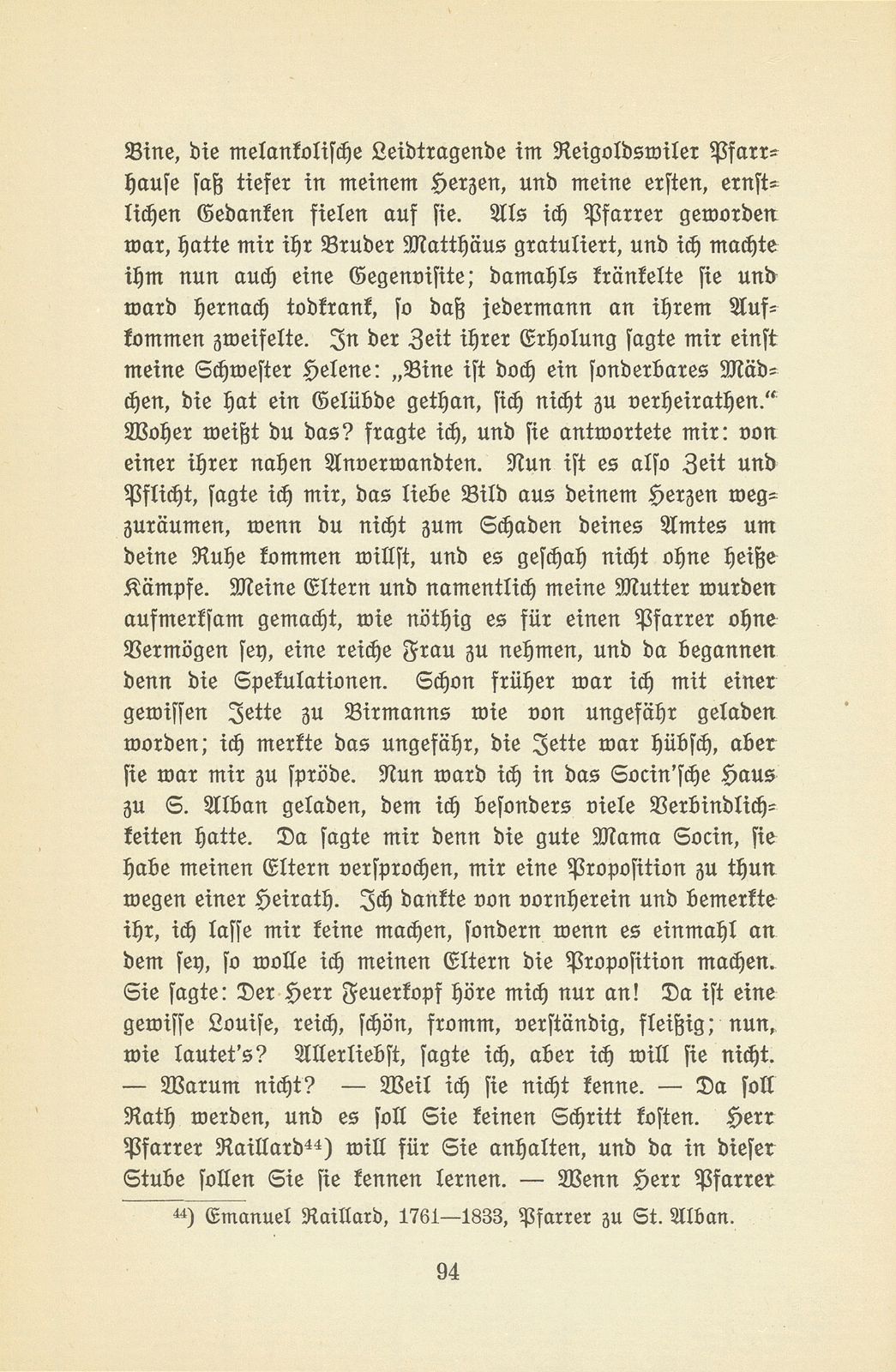 Aus den Aufzeichnungen von Pfarrer Daniel Kraus 1786-1846 – Seite 41