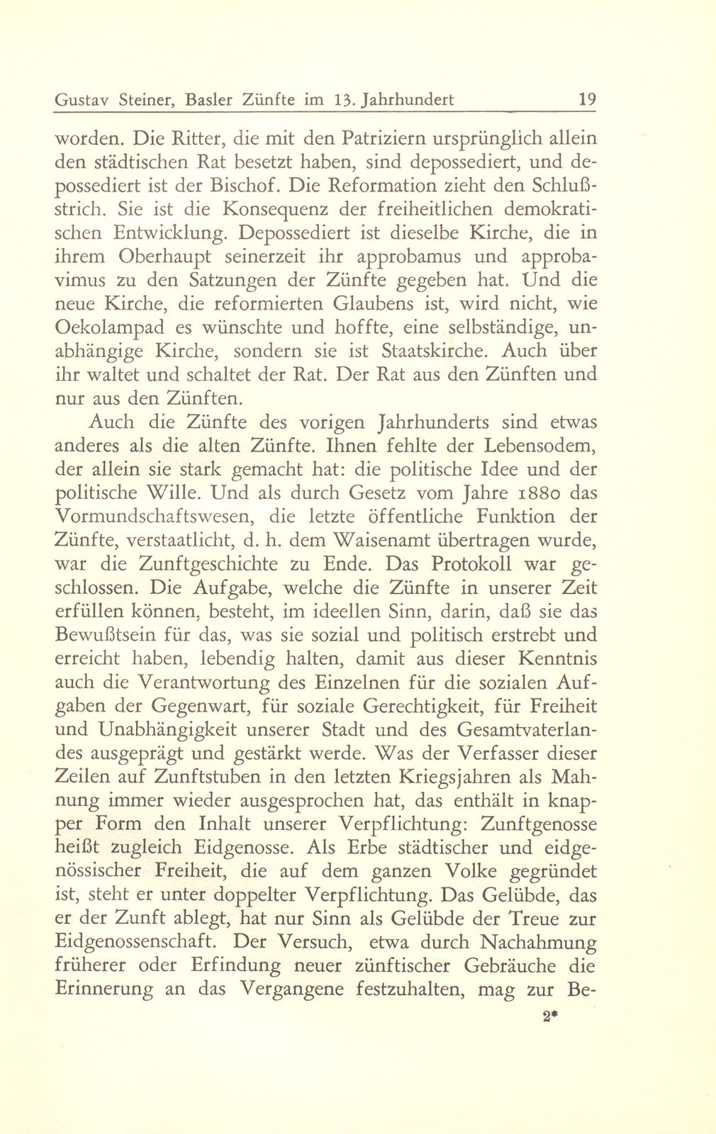 Entstehung und Charakter der Basler Zünfte im 13. Jahrhundert – Seite 3