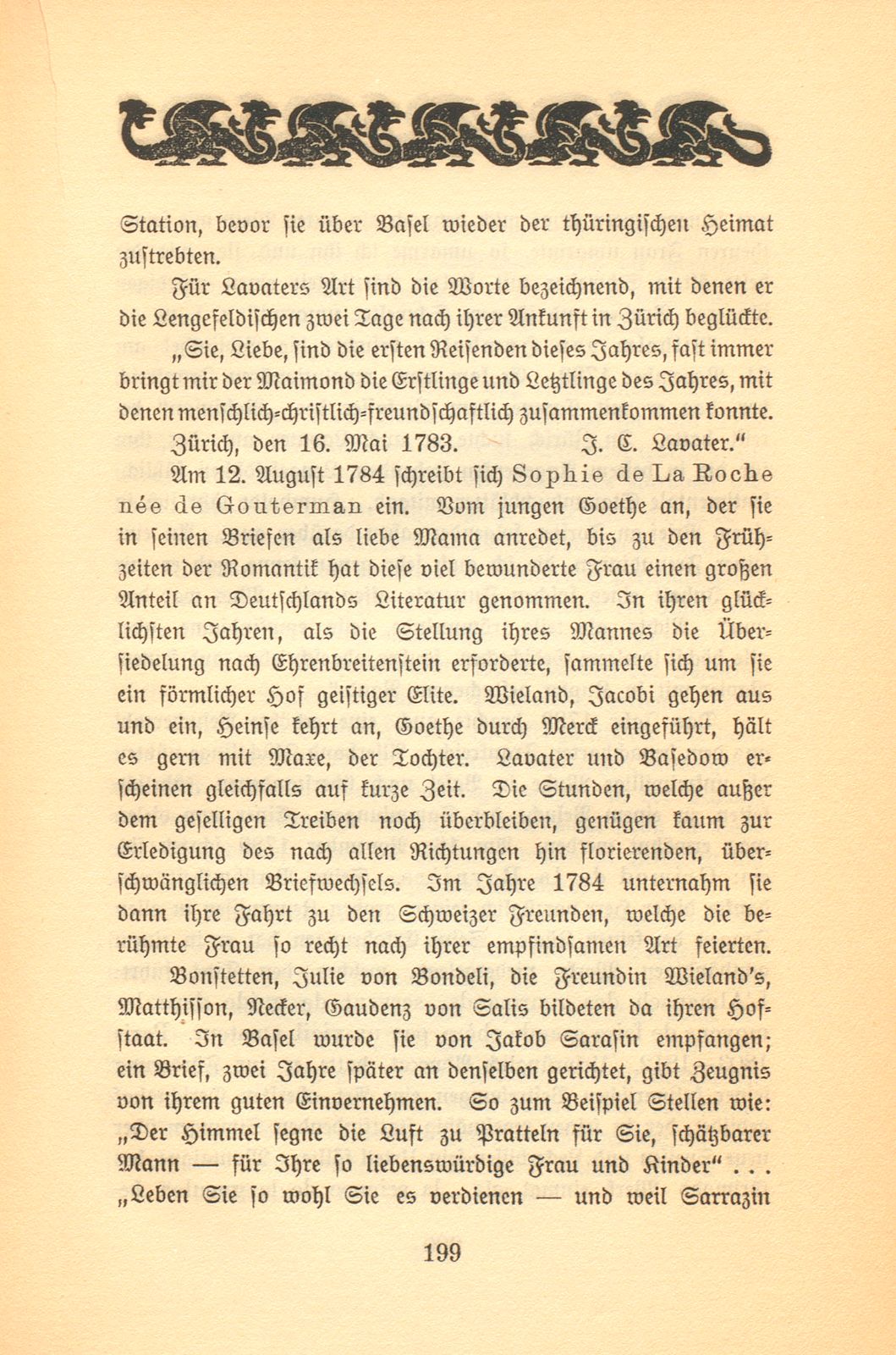 Aus einem Fremdenbuche der öffentlichen Bibliothek der Universität Basel – Seite 7