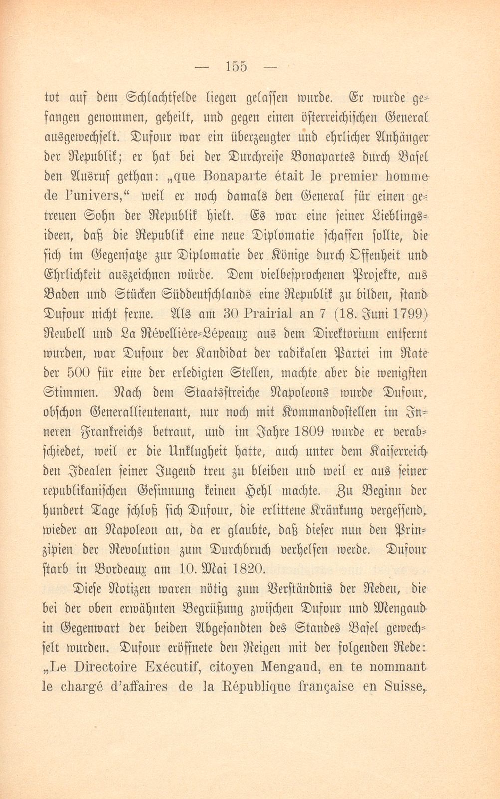 Mengaud und die Revolutionierung der Schweiz – Seite 20