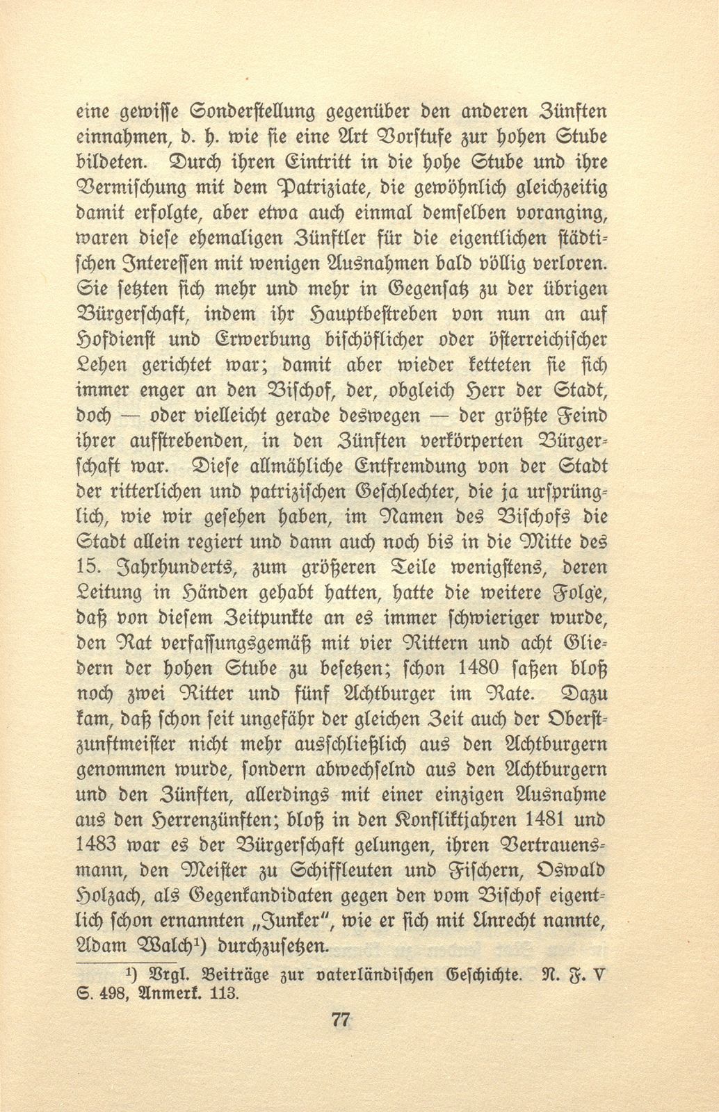 Stände und Verfassung in Basel vom 16. bis 18. Jahrhundert – Seite 8