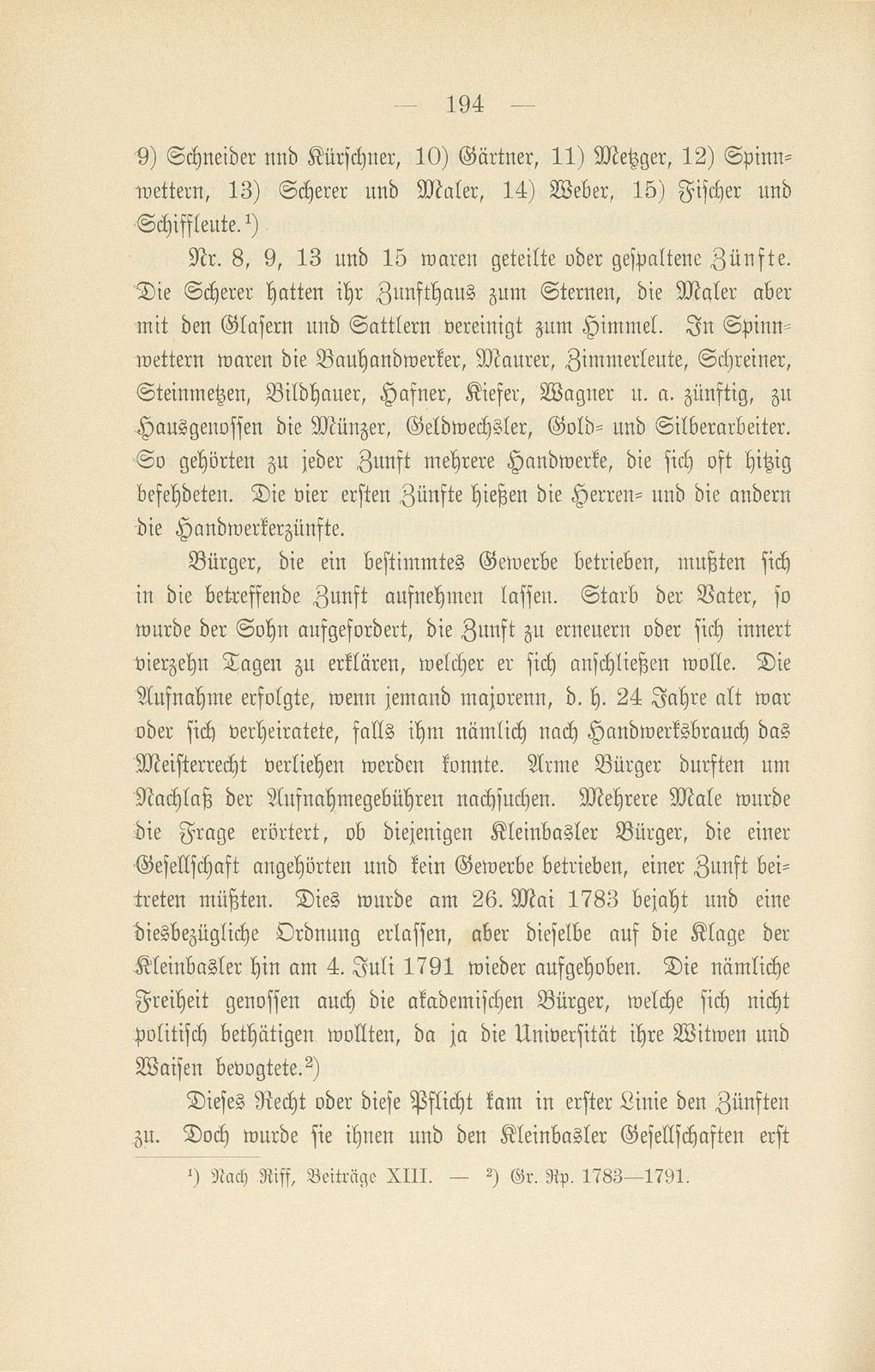 Stadt und Landschaft Basel in der zweiten Hälfte des 18. Jahrhunderts – Seite 24