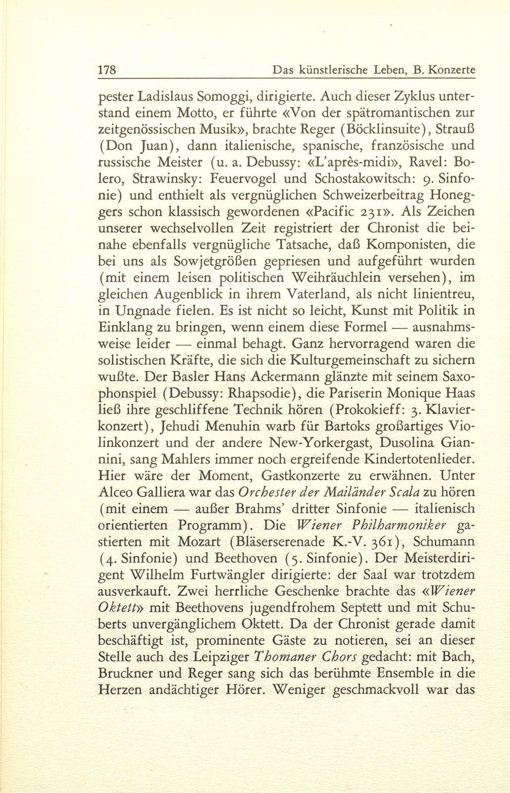 Das künstlerische Leben in Basel vom 1. Oktober 1947 bis 30. September 1948 – Seite 5