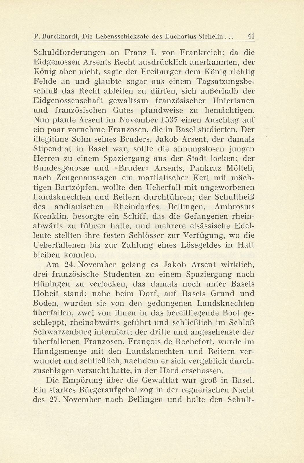 Die Lebensschicksale des Eucharius Stehelin und seine Zeitungsberichte aus dem Schmalkaldischen Krieg – Seite 7