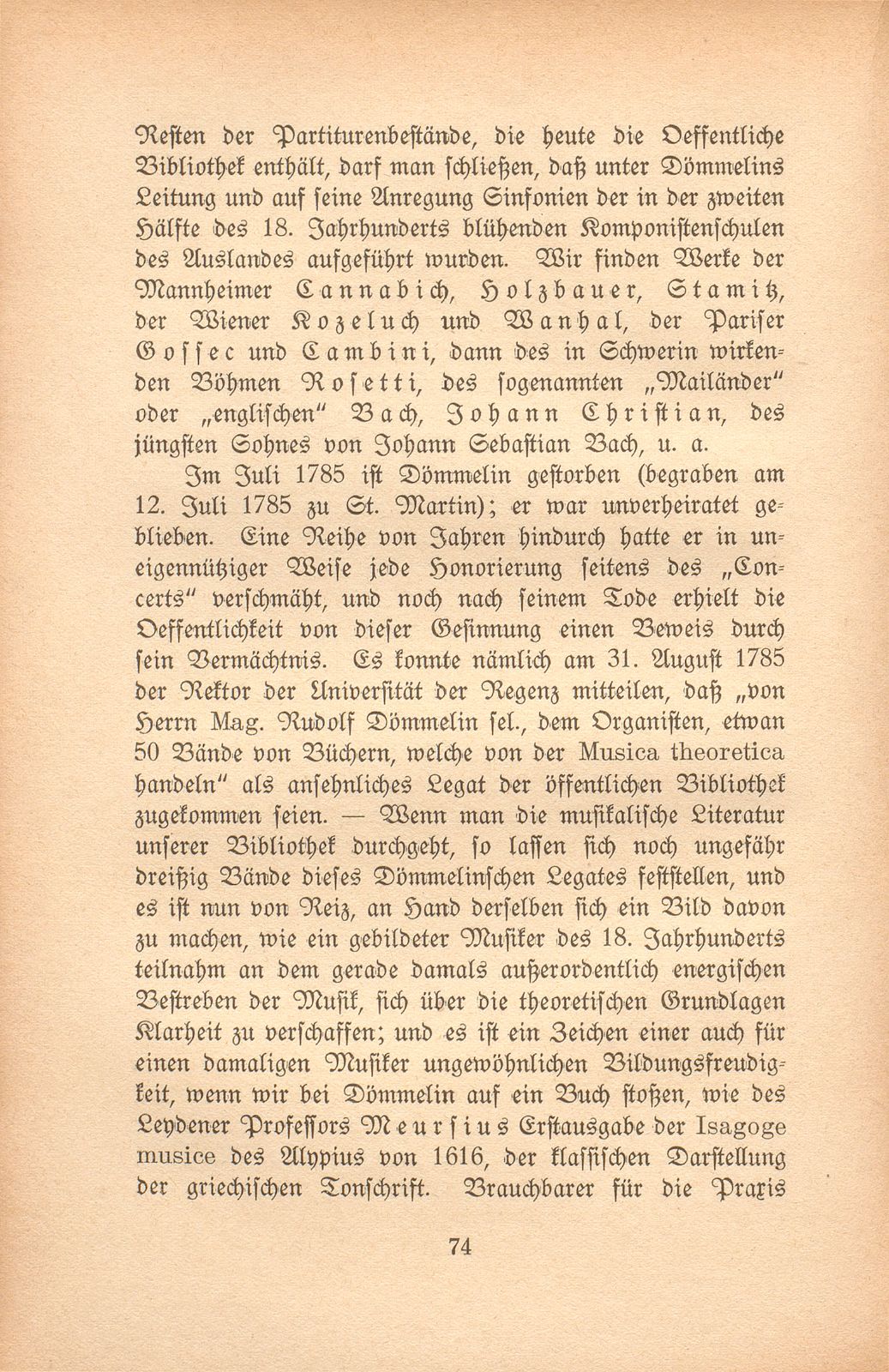 Biographische Beiträge zur Basler Musikgeschichte – Seite 18